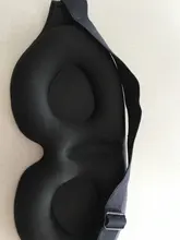 Máscara de ojos para dormir para hombre y mujer, Copa contorneada 3D, cóncavo, moldeada, para dormir por la noche, bloquee la luz