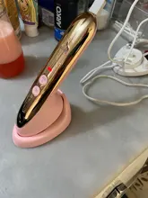 KONKA-mini Dispositivo de cuidado de la piel, electroporación facial RF, masajeador facial de Radio frecuencia, mesoterapia EMS, LED, eliminación de arrugas de fotones