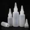 1pcs 10ML/20ML30ML/50ML Empty PE Plastic Glue Bottles With Screw-On Lids Squeeze Liquid Ink Oil Dropper Bottles With Cap New ► Photo 1/6