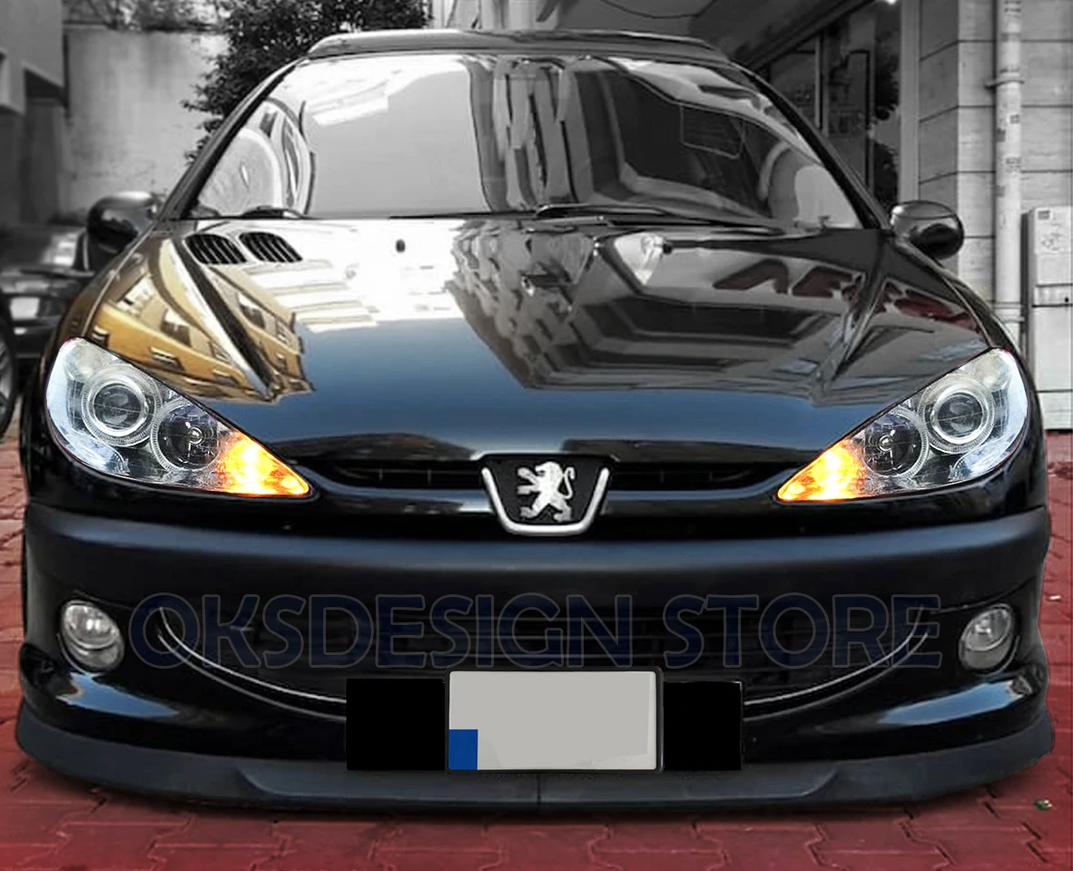 Per Peugeot 206 , 206 Gti , 206 Rc - Astra H Spoiler Anteriore Lip Euro Spoiler Lip Universale