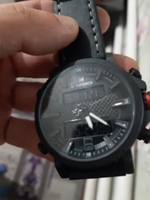 2019 NAVIFORCE nueva moda de los hombres del reloj del deporte de los hombres de cuero impermeable relojes de cuarzo hombre fecha LED analógico reloj Relogio Masculino