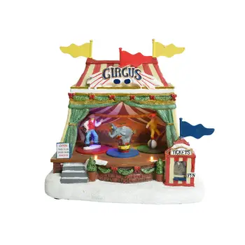 

* ULT. PCS * SCENE LED MODEL CIRCUS WITH LIGHT AND MOVEMENT 23X16X22CM