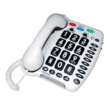 

GEEMARC AMPLIPOWER 40 Big Keys landline 40-White