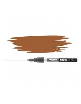 

MARKER ACRYLIC AMSTERDAM TIPPED 3-4 MM COLOR RAW sienna