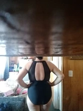 Swimwear Women Monokini Bathing-Suit Tank Potos Girls Plus-Size Heart Sexy Badpak