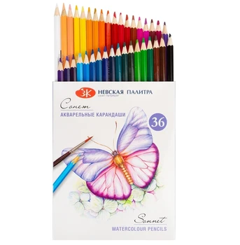 

Set of watercolor pencils sonnet 36cv