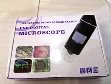 Microscopio Digital profesional con USB, endoscopio electrónico con aumento de cámara y soporte de elevación, 1000X 1600X, 8 LED, 2MP