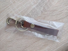 Keychain Pocket Handmade-Accessories Car-Keys Brown Genuine-Leather Real-Cowhide Women