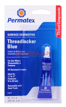 

Permatex 24027 thread lock for oiled surfaces, medium fixation, blue, 6 ml.