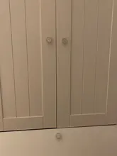 KAK-Ganchos de latón estilo pastoral de pared para colgar ropa, conchas de estilo nórdico para gabinete, perillas de baño, cocina y pasillo, muebles, color dorado