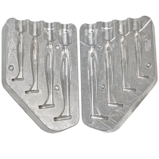 SOFT LURES MOULDS mold SOFT LURES SHAD mm.50-60-70-80 P512