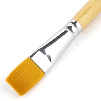 

Synthetic brush flat sonnet, long handle No. 18