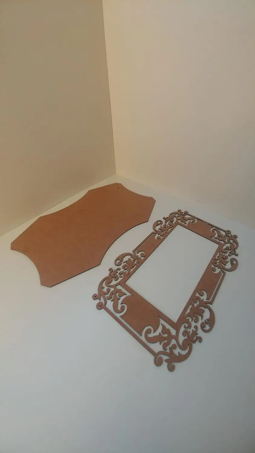Lazer Kesim Mdf fotoaguraf chercevesi Resimlik(Boyanabilir