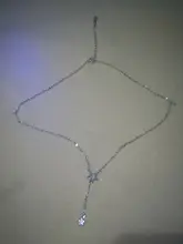 Gargantilla de Plata de Ley 925 para mujer, colgante de estrella brillante, joyería de cumpleaños para fiesta de boda, regalo de Navidad