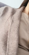 Cárdigan de punto largo y grueso para mujer, suéter de manga larga, cárdigan informal, ropa de calle, suéter de punto abierto, Invierno