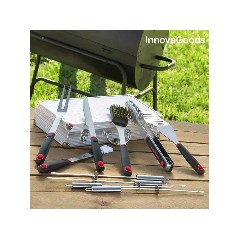 Портфель посуда для барбекю профессиональные InnovaGoods(11 шт