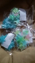 Decal Wallpaper Decorative 3d-Stars Luminous Fluorescent Glow-In-Dark 50pcs Plastic