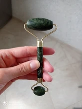 Cara Natural masajeador Guasha Jade rodillo raspador de herramientas de cuidado para la piel Facial de masaje Microniddle limpiador Facial cuidado de la piel