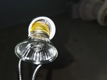 Light-Socket Base Desk-Lamp-Holder Gooseneck Clip-On-Cable Us-Plug On-Off-Switch Flexible