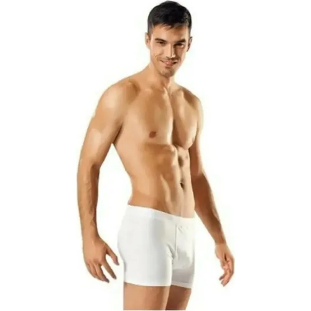 6 pcs Tutku Men Black White Gray Color Lycra Elastane Boxer 6 Pcs Pkt Men's Underwear Underpants Boxer