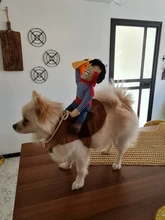 Novelty Halloween Dog Costumes Pet Clothes Cowboy Dressing up Jacket Coats for Dogs Funny