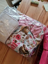 [Simfamily] 6 uds pañal + 6 uds insertar pañal de tela lavable cubierta de pañal ajustable reutilizable de tela pañales disponibles cubierta de pañal