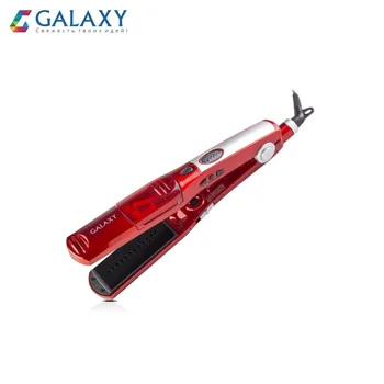 

Galaxy GL 4509 Hair crimper 65 watts, maximum temperature 200 ° C the ceramic coating Surface Hair iron hair straighteni