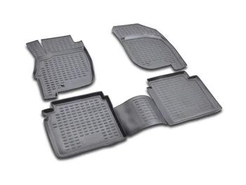 

Floor mats for Mitsubishi Galant 2004- car interior protection floor from dirt guard car styling tuning decoration