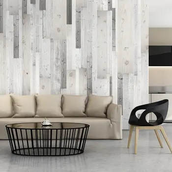 

Wall mural-Wooden Cover - 50x1000 cm