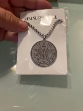 Mi forma Tetragrammaton dije en forma de talismán encanto hombres collar de acero inoxidable Wiccan Pagen pentagrama Pentáculo amuleto regalo de la joyería