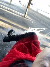 Tulle Skirts Mesh Pleated Irregular Sexy High-Waist Womens New-Fashion for Elastic Red