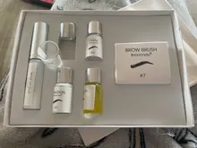 Kit de laminación de cejas semipermanente, ajuste de estilismo permanente, rizador de cejas, salón de belleza, uso doméstico, 1 Juego