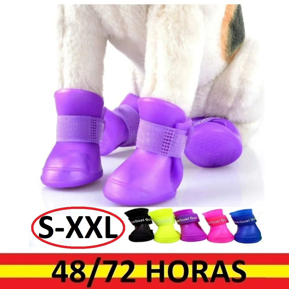 BARAC pet dog boots waterproof non slip shoes snow rain shoes sizes S/M