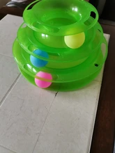Three-Levels Tower-Tracks-Disc Ball Cat-Toys Interactive-Training-Amusement-Plate Cat-Intelligence