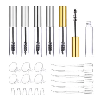 

Fixed Mixed Plastic Blowing Bottle Mascara Empty Tube DIY Eyelash Bottle -1 Set
