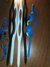 2 uds. De gafas de natación universales, negras y transparentes, accesorios de repuesto para la cabeza con correa de silicona