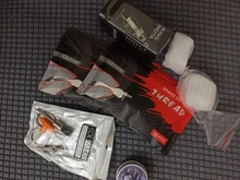Bobina padre 20 unids/bolsa Bravo de algodón orgánico de algodón para Ecigarette RDA reconstruible RBA de Vapor de algodón del Vape Accesorios
