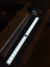 Cabinet-Light Strip Night-Lamp Motion-Sensor Bedroom Usb-Charging Magnetic 20 Led For Kitchen