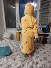 Batas de baño de franela para niños, ropa de dormir de invierno, pijama para niños y niñas de 10 a 2 años