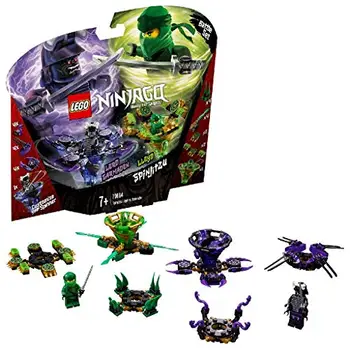 

LEGO Ninjago Spinjitzu Lloyd vs. Garmadon-toy ninjas, green and purple color (70664), color/assorted model