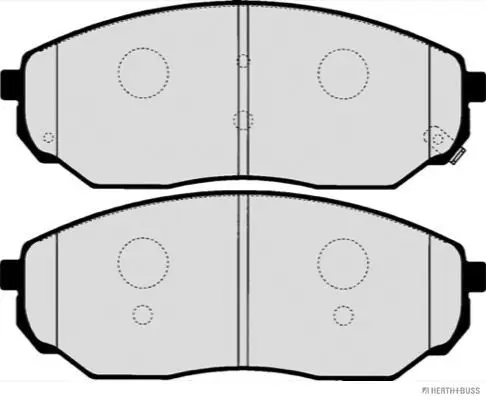 Колодки дисковые передние Kia Sorento 2.4i/3.5i/2.5CRDi 02 NIPPA