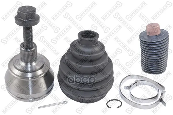 150 1834-Sx_шрус Наружный К-Кт! Audi A6/A8, Vw Phaeton 2.4-6.0i/Tdi/Tfsi 02 Stellox 1501834sx Stellox арт. 1501834SX