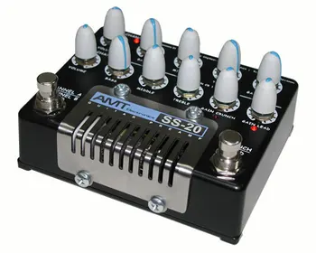 

SS-20 lamp guitar preamp with power supply, AMT Electronics
