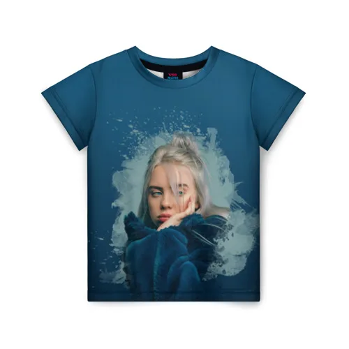 Детская футболка 3D Billie Eilish | одежда и обувь