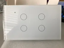 Switch-Glass Led-Light Sensitive-Switch Remote-Control Touch-Screen Wall-Touch Wifi Smart