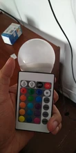 Spotlight Changing-Lamp Dimmable-Light Led-Bulb Smart-Control 16color 220v E27 Led 110v