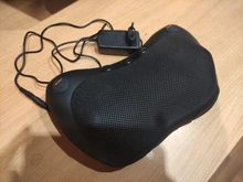 Almohada de masaje de cabeza relajante, VIBRADOR ELÉCTRICO para hombros, espalda, calefacción, terapia infrarroja, masajeador de cuello shiatsu, 8 unidades