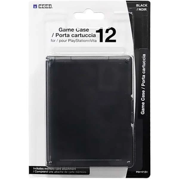 Футляр HORI PS Vita: Hori для 12 игровых флэшкарт (черный) (PSV-012) | Электроника