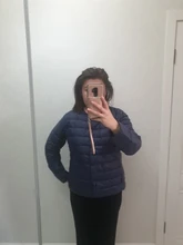 White Coat Jackets Lightweight Ultra-Light Pink Womens Short Warm Thin Large-Size