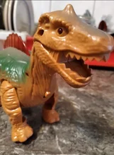 Dinosaurio eléctrico que camina, juguete de dinosaurios brillantes con sonido, modelo de animales para niños, regalo interactivo